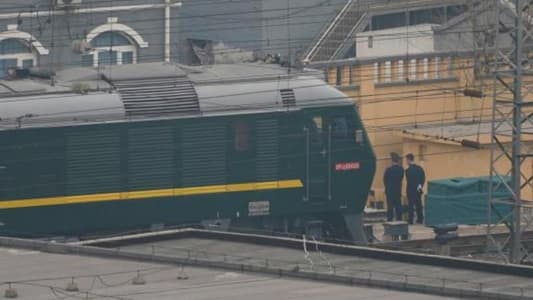 Train believed carrying top North Korean delegation leaves Beijing