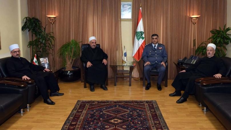 عثمان استقبل رئيس بلدية شملان ورئيس مؤسسة العرفان