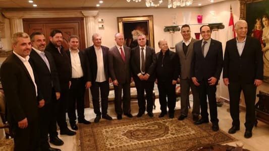 ريفي التقى أعضاء لائحة لبنان السيادة 