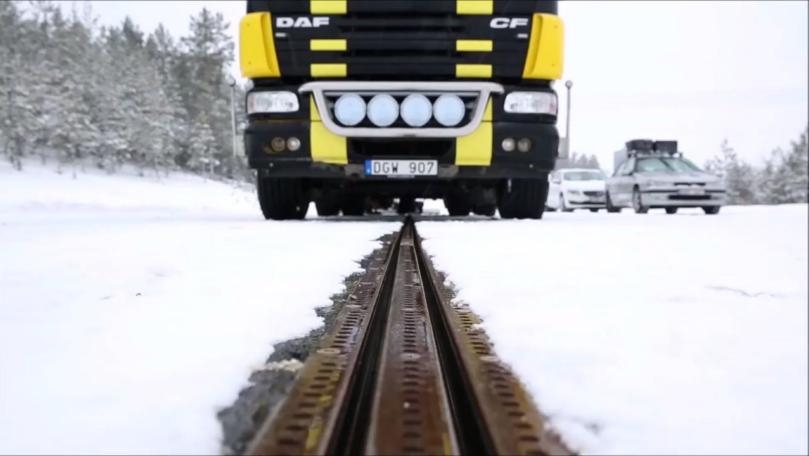 Sweden Builds First Ever Electrified Road for Charging Vehicles as They Drive