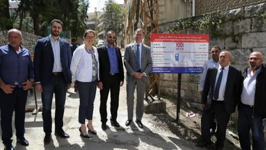 Shorter visits Chouf, inspects UK funded projects