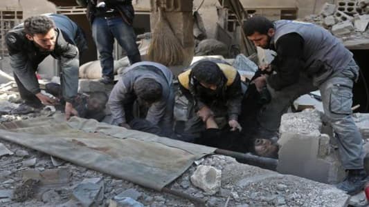ستة قتلى مدنيين بقصف جوي للنظام السوري