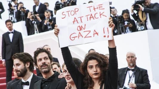 Lebanese Actor Draws Attention With Placard at Cannes