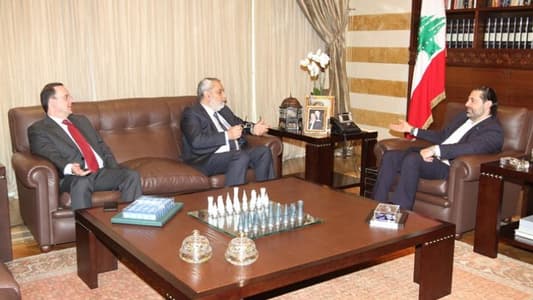 Paqradonian confirms Tashnag's naming of Hariri for Premiership