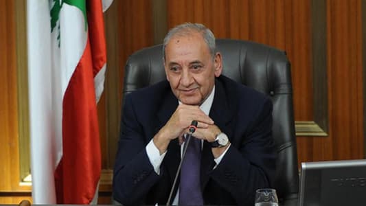 Berri after meeting Aoun stresses need to swiftly form cabinet