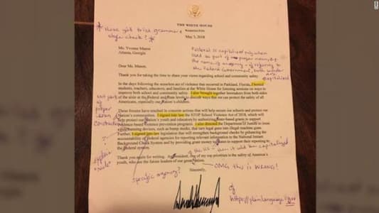 Teacher Grades Trump's Letter & She Wasn't Happy At All