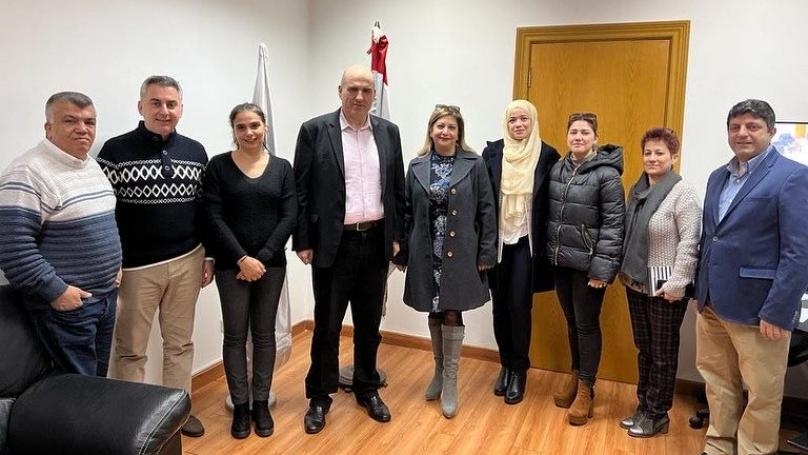 لحود عرض مع عميدة ورؤساء أقسام في كلية الزراعة في "اللبنانية" لتعزيز التعاون