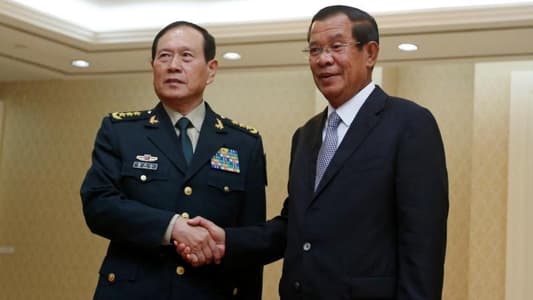 China pledges over $100 million military aid to Cambodia