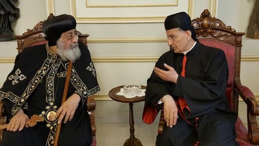 Rahi meets Pope of Alexandria
