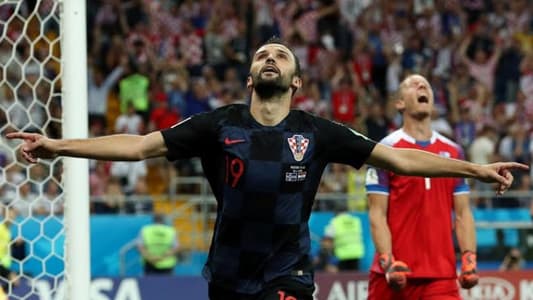مونديال ٢٠١٨: كرواتيا تتصدر مجموعتها بعد فوزها على ايسلندا بهدفين مقابل هدف
