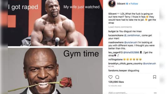 50 Cent Mocks Actor Terry Crews for Being a Victim of Sexual Assault