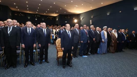 الرئيس عون: معاناة النازحين مشكلة تفوق قدرة لبنان على أعبائها ومصمّمون على إيجاد الحلول الضرورية لها آملين من المجتمعين العربي والدولي مساعدتنا على تحقيق هذا الهدف