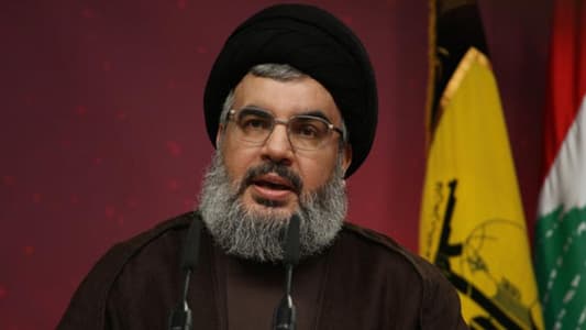 Nasrallah: We will benefit from ties with the Syrian State and work with the General Security to help Syrian refugees return home