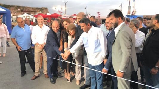 Jbeil Wine Festival kicks off: Hawat promises economic, tourist, agricultural and industrial boom