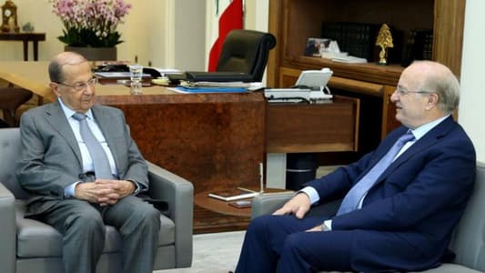 الرئيس عون استقبل وزير الثقافة في حكومة تصريف الأعمال غطاس خوري
