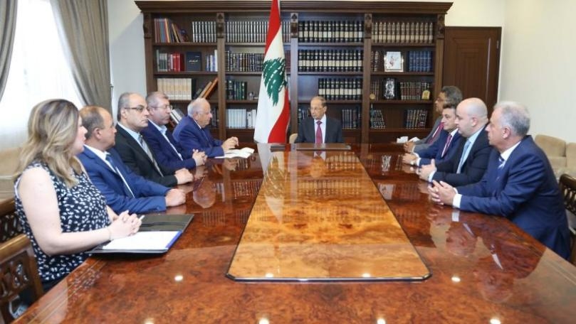 Aoun warns of tax evasion, calls for law modernization