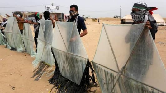 اسرائيل تشدد حصارها على غزة ردا على الطائرات الورقية