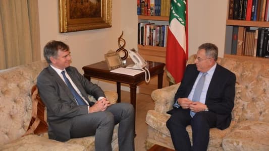 Siniora talks current situation with Egyptian, British ambassadors