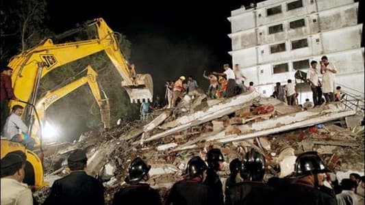 مقتل 5 أشخاص في انهيار مبنى في الهند