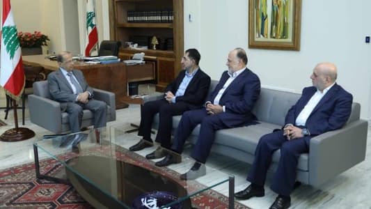Aoun meets delegations of WHO, Hezbollah