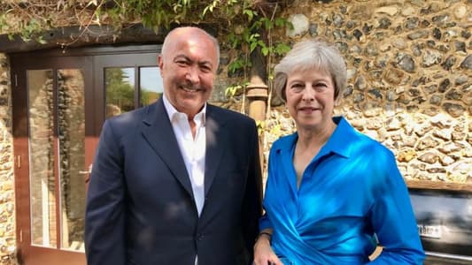 Makhzoumi confers with Theresa May: Britain stands by the Lebanese in pressing issues