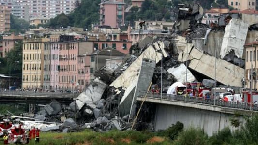 New car found in rubble of collapsed Genoa bridge: authorities