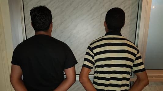 Two Syrians arrested in in Beiteddine