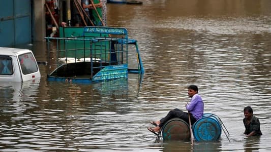 ارتفاع حصيلة قتلى فيضانات الهند 
