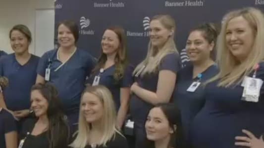 16 Nurses From Same Intensive Care Unit Are Pregnant at the Same Time