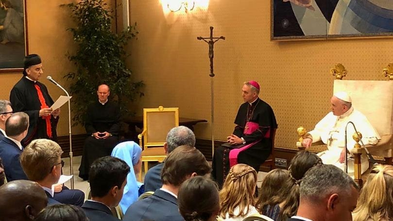 Rahi delivers speech to International Catholic Legislators Network in Vatican