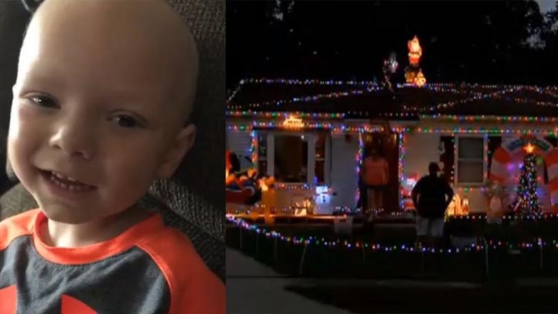 Terminally Ill Boy Surprised With An Early Christmas Thrown by Local Community
