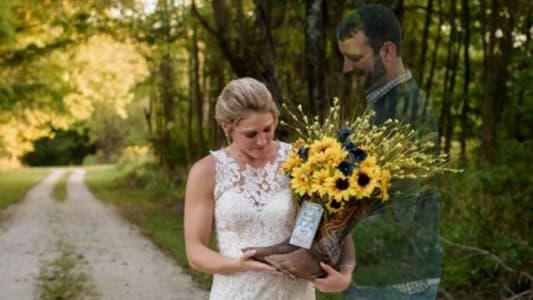 بالصور: زفاف داخل مقبرة!