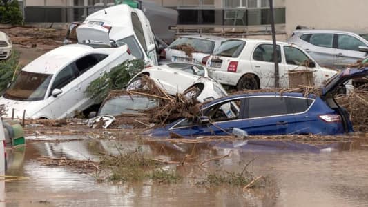 ارتفاع حصيلة القتلى جراء الفيضانات في مايوركا إلى 12 