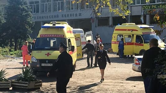 At least 13 people killed in armed attack on Crimean college