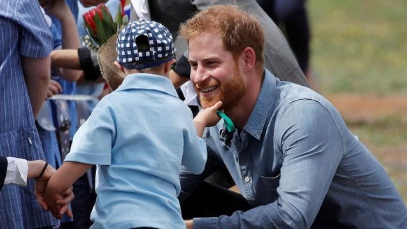 Watch: This Kid Could Not Get Enough of Prince Harry's Beard