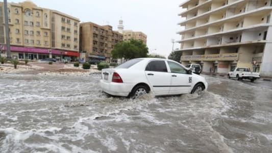 فيضانات في قطر إثر هطول أمطار غزيرة