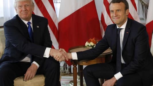 Photos: Macron Wins the Handshake War Against Trump