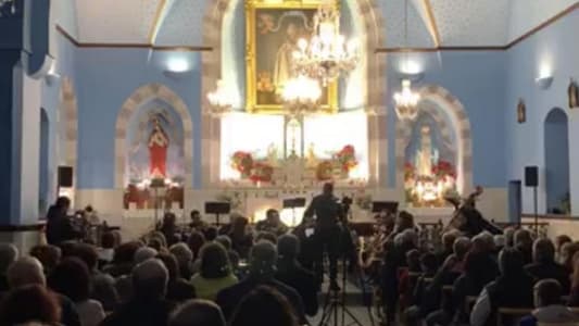 أمسية موسيقية ميلادية في كنيسة مار زخيا في عجلتون