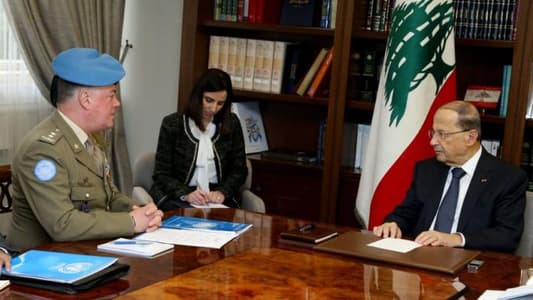 UNIFIL commander: To follow up on tunnel issue in coordination with Lebanese Armed Forces