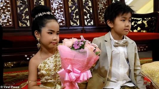 Six-Year-Old Twins Marry in Lavish Ceremony Arranged by Own Parents