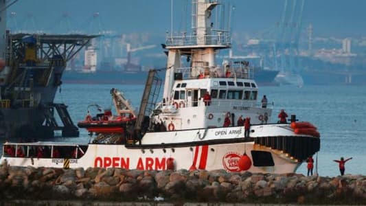 Open Arms rescue ship docks in Spanish port with 308 migrants on board