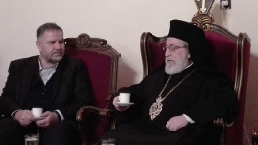 Hezbollah delegation visits Metropolitan Kfoury