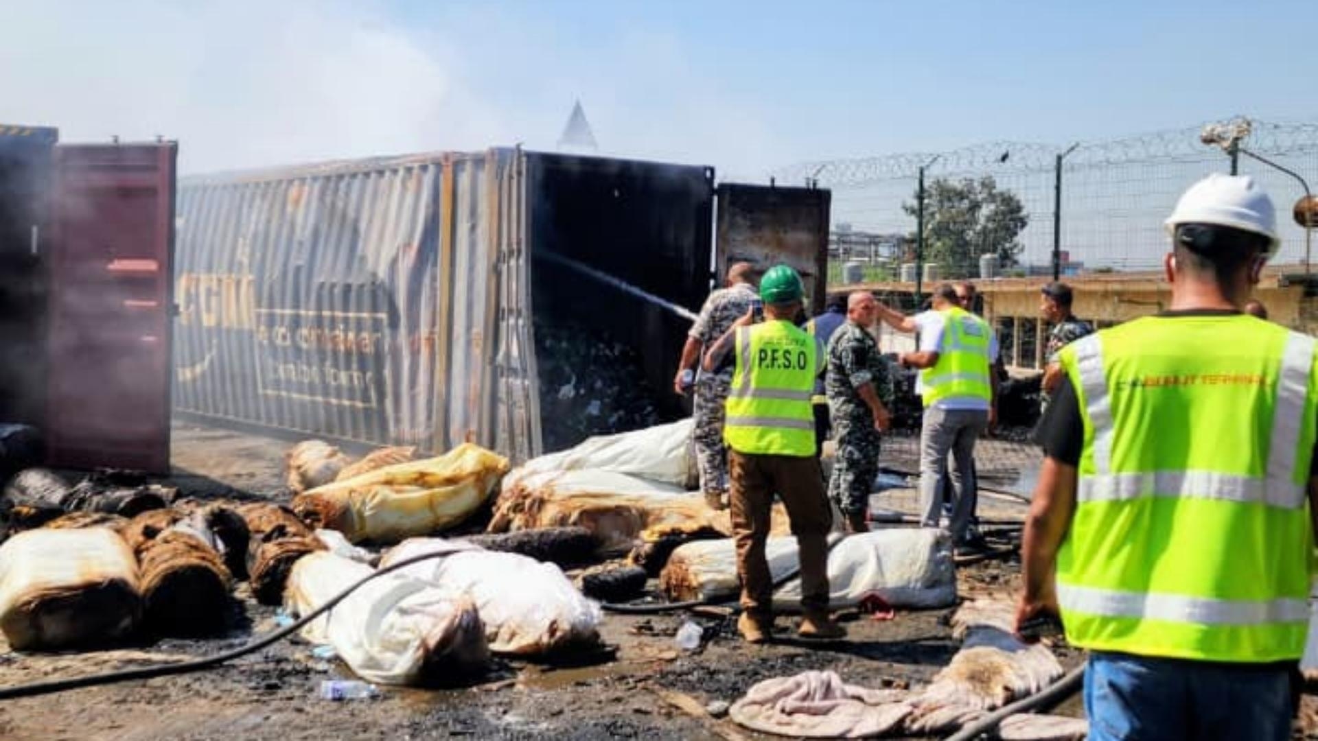 Smoke at Beirut Port Traced to Reignited Fire Inside Isolated Container