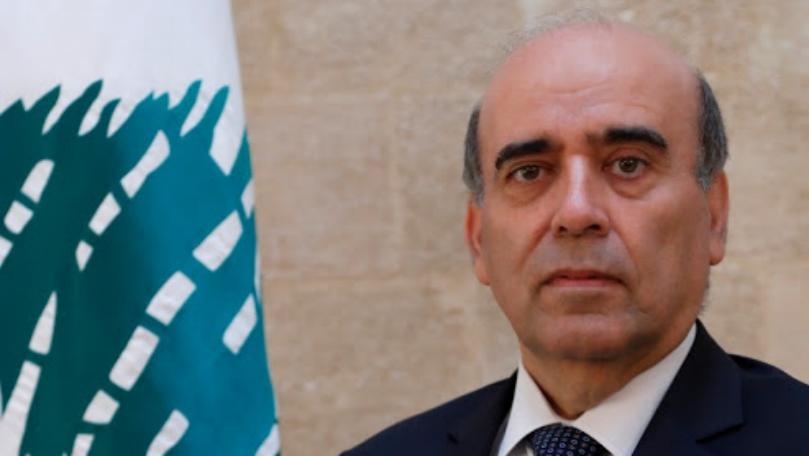 Caretaker Minister of Foreign Affairs, Charbel Wehbe, is currently meeting with Swiss Ambassador to Lebanon, Monika Schmutz Kirgoz