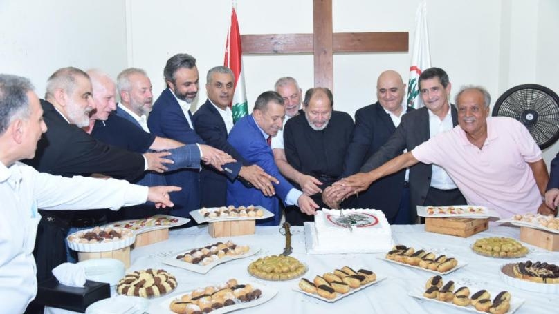 تكريم للأب يعقوب البدوي في الضبية