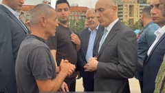 بالفيديو: حوار بين الوزير.. ونازح
