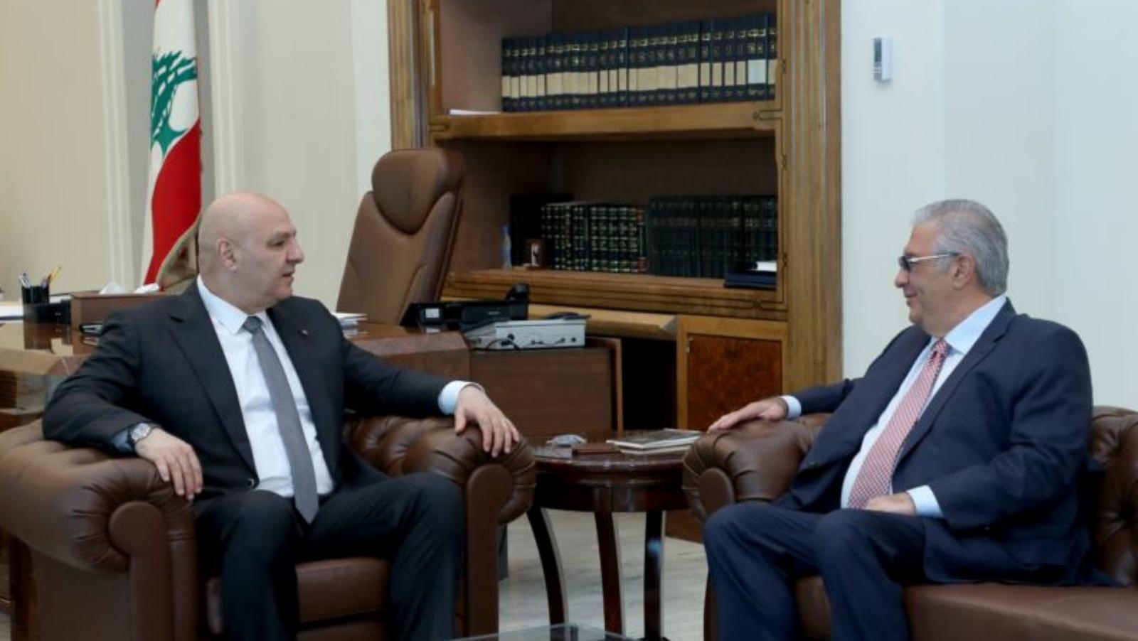 Aoun discusses US support with ATFL Vice President