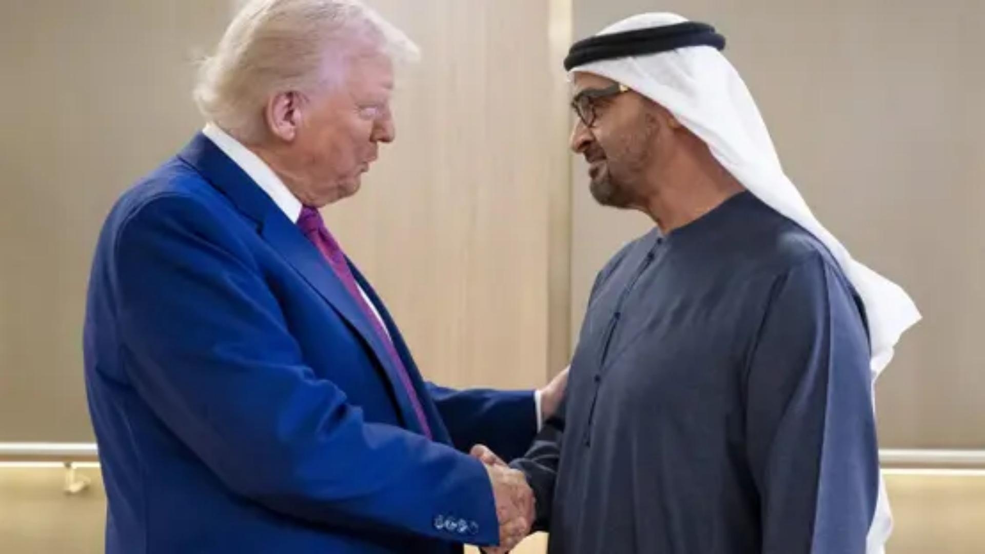 White House: Trump signs new deals with the United Arab Emirates valued at up to 200 billion US dollars