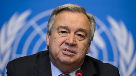 UN Secretary-General António Guterres from Baabda Palace: Frameworks can be created to enable Lebanon to protect its territory and embark on a phase of peace