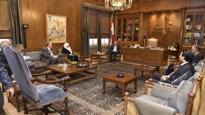 Berri meets Future bloc delegation, offers condolences on Mufti Al-Mais' passing